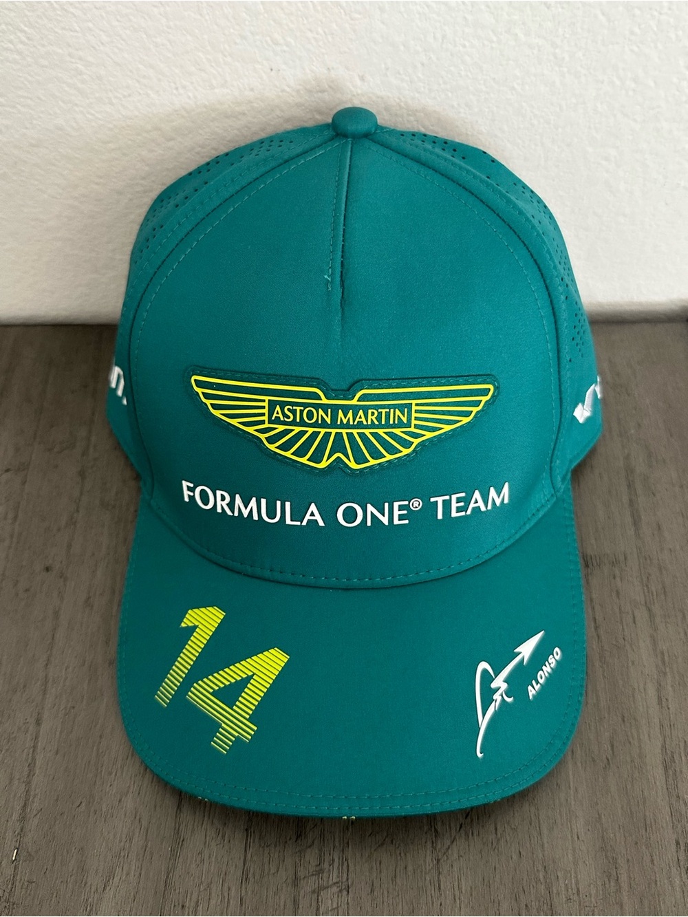 Aston Martin Fernando Alonso Formula 1 Boys Hat